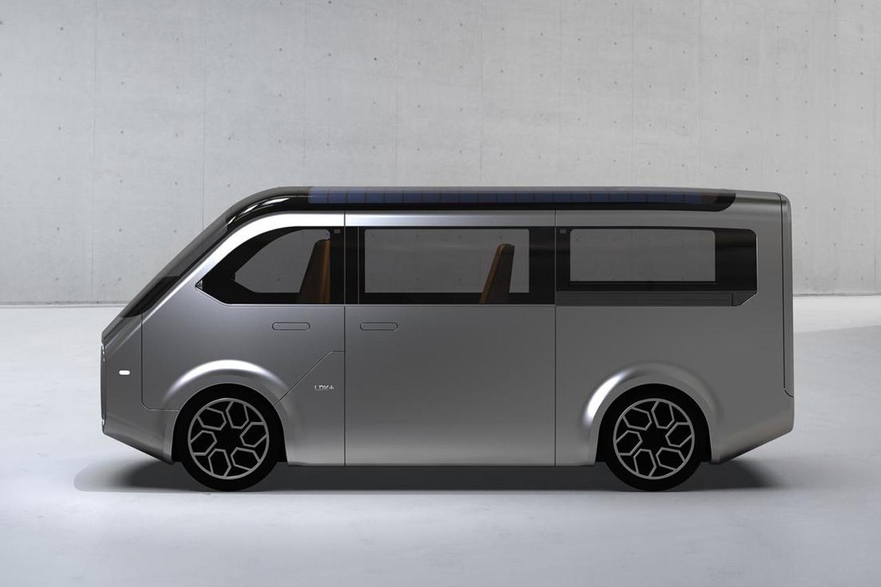 画像: 2024 年9月に公開されたシャープ初のEVコンセプトモデルが「LDK+」。こちらの全長は5mと発表された。