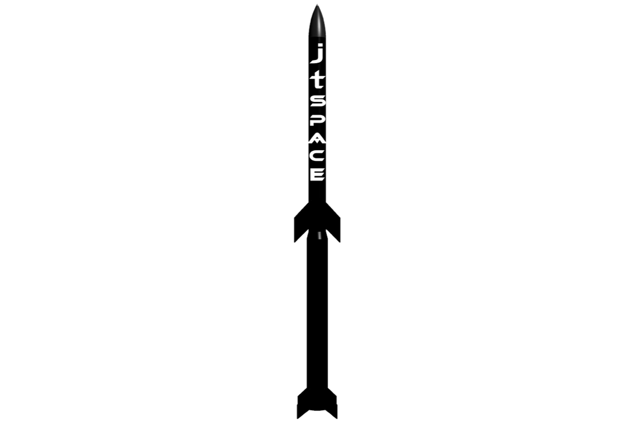 画像: 「VP01」は、2段式のロケット。燃料は固体燃料の合成ゴム、酸化剤の亜酸化窒素(N2O)によるハイブリッド方式を採用している。
