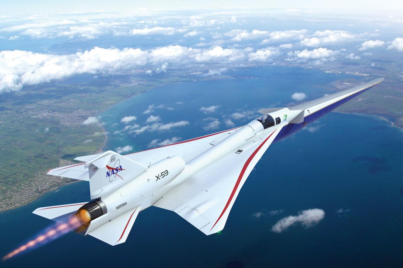 Hypersonic Flow 　極超音速の流れ　モーリス・ラスムッセン NASAの新しい実験機は、空を再び「超音速」で旅する道を切り開く