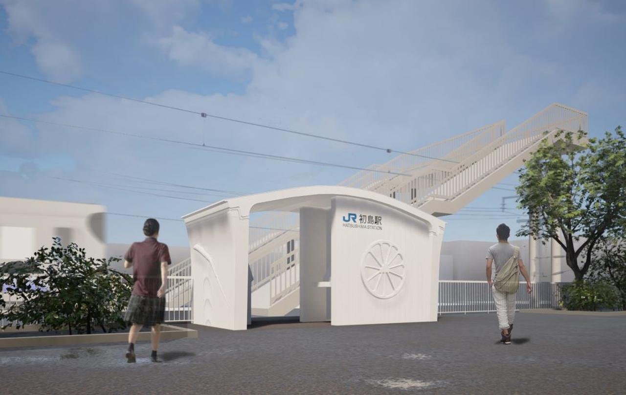 画像: 世界初、JR西日本が3Dプリンターによる駅舎を建設。6時間で施工可能なコスパ・タイパに優れた画期的工法を検証 - スマートモビリティJP