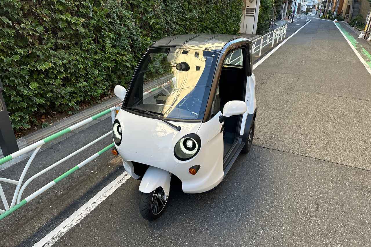 画像: 3輪ソーラーカー「3 RUOTA」に電配車設定。通常は物資、停電時は電力を配達 - スマートモビリティJP