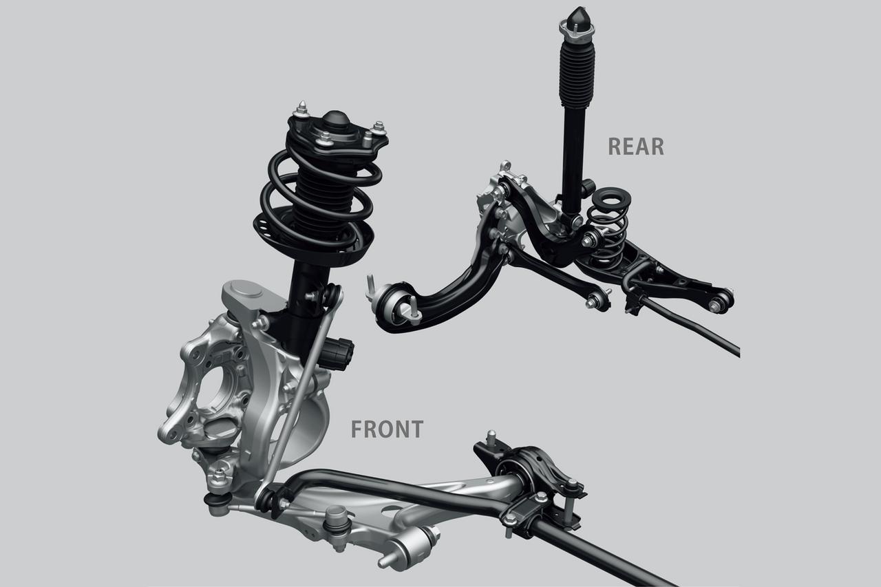 画像 : 6番目の画像 - プレリュードとシビック タイプRの足まわり - スマートモビリティJP