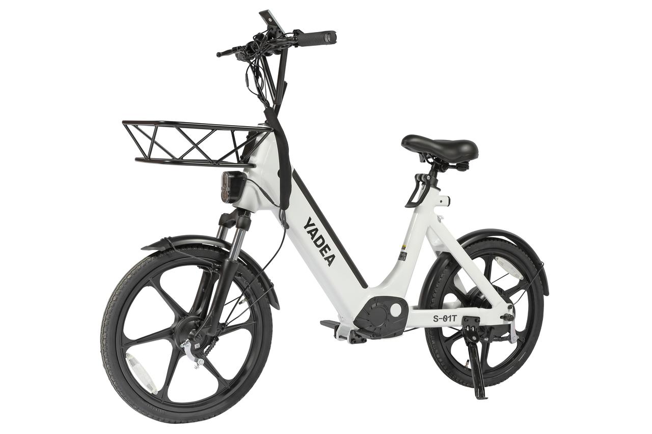 画像: ドコモ・バイクシェア 電動バイクのベース車両「YADEA S-01T」が2025年5月発売。航続距離は70km - スマートモビリティJP