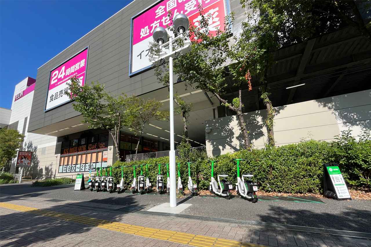 画像 : 1番目の画像 - Limeポート（イオン東雲店前）／「ラクモ」 - スマートモビリティJP