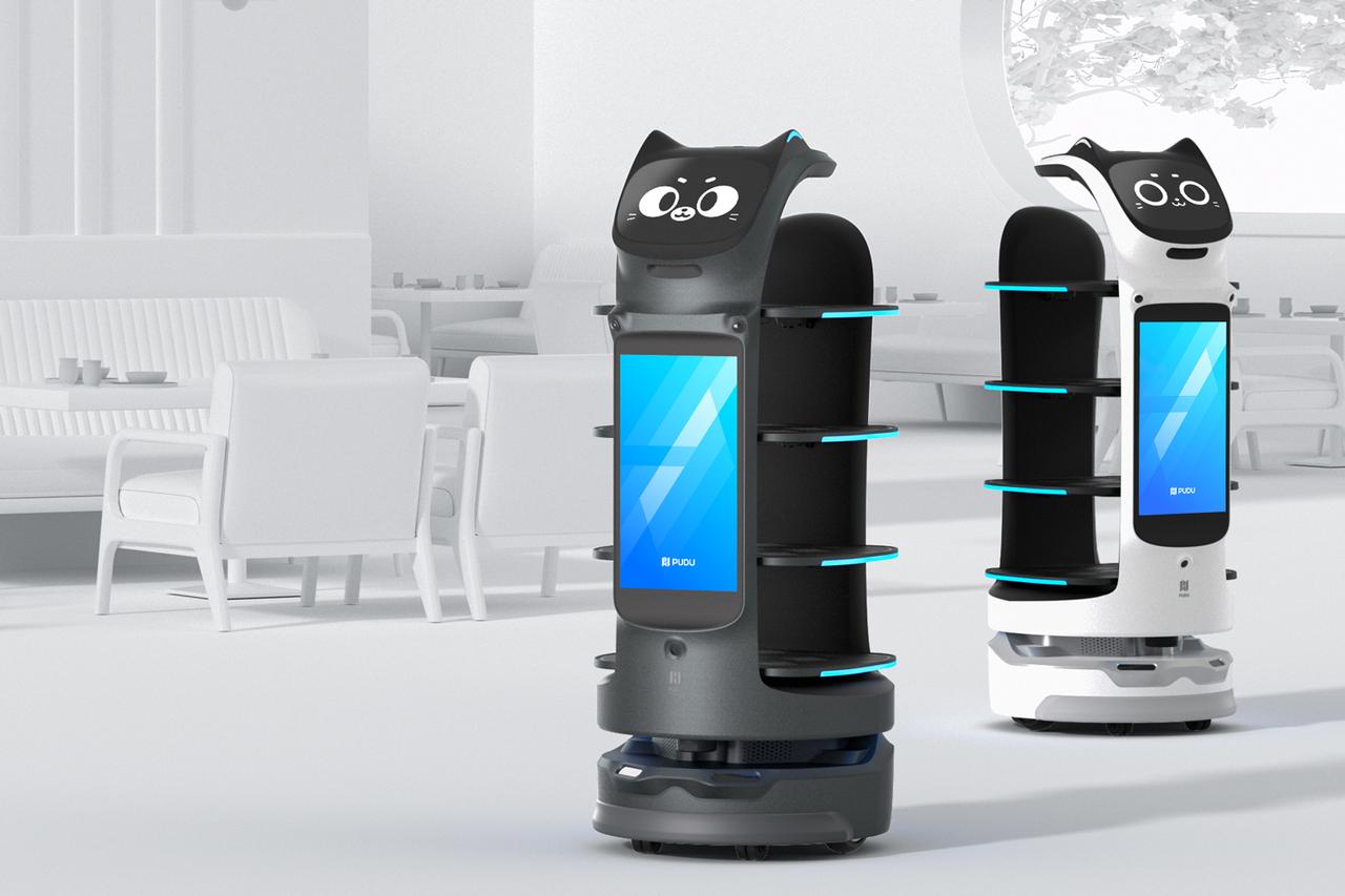 画像: ガストなどで活躍する猫型配膳ロボットの新型「BellaBot Pro」が発表に - スマートモビリティJP