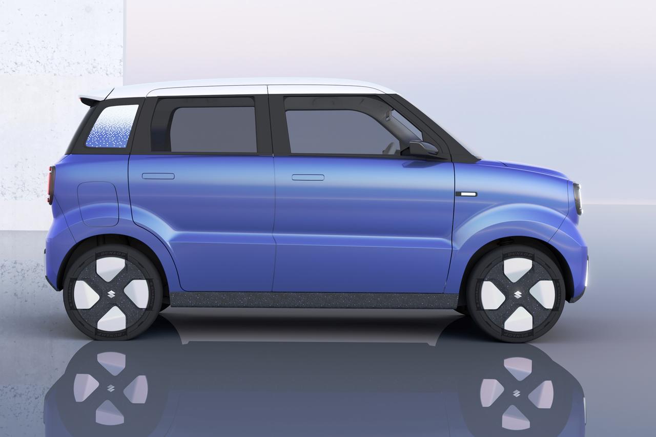 画像: シンプルな造形の中に、フローティングルーフや浮島Cピラーなど軽快感を演出するデザインを採用する。