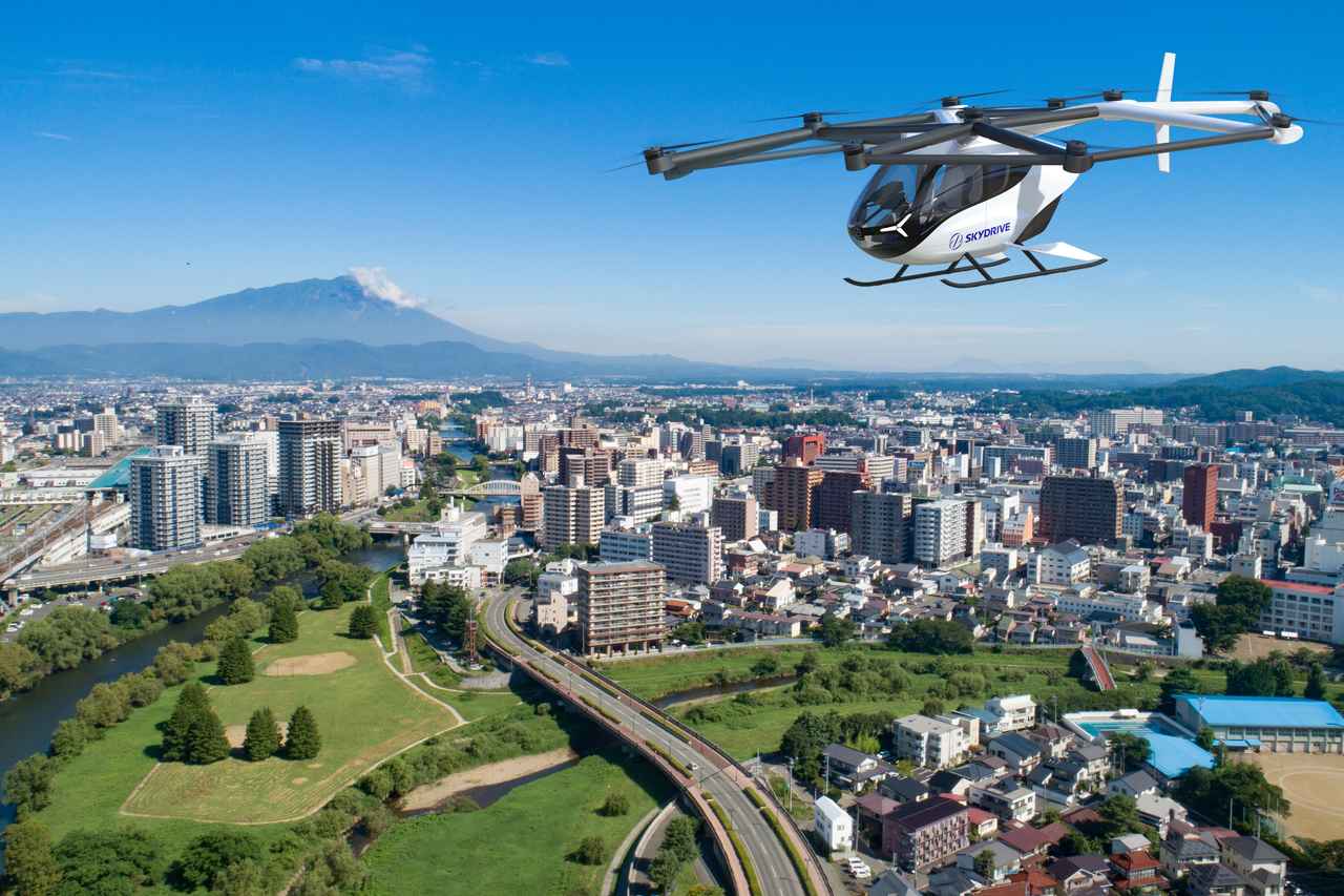 画像: JR東日本がスカイドライブの空飛ぶクルマ1機をプレオーダー。2026年春に小岩井農場にて運航を開始か - スマートモビリティJP
