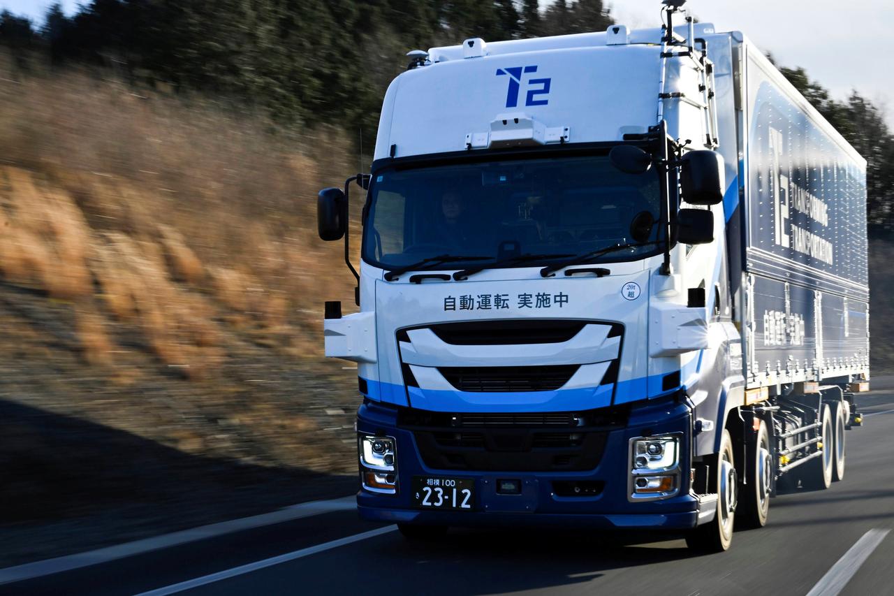 画像: T2の自動運転トラックは全国各地ですでに実証実験や商用運行が行われている。