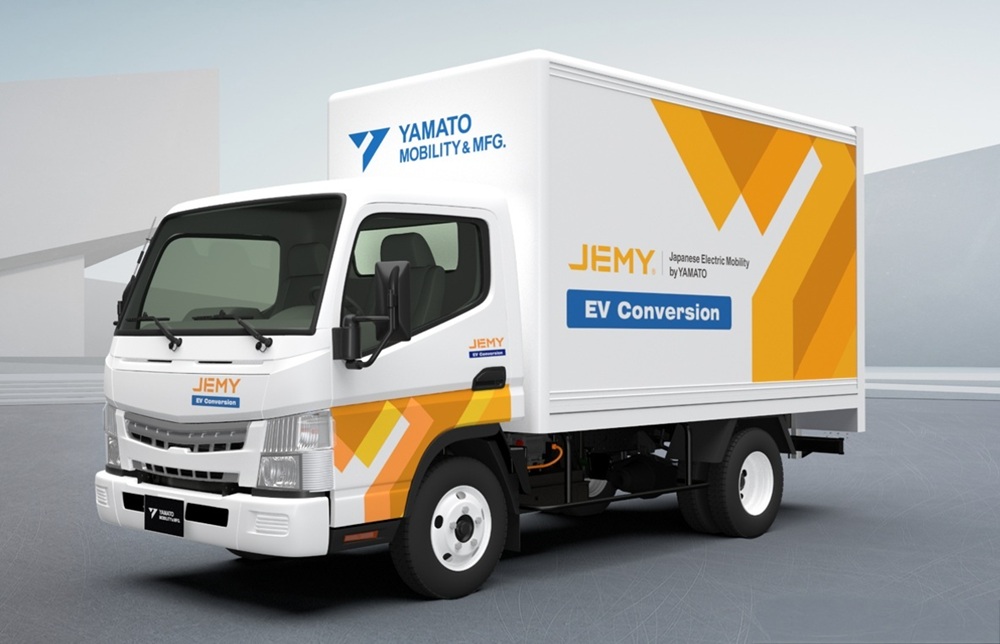 画像: EVコンバージョントラック1.5tのイメージ図。