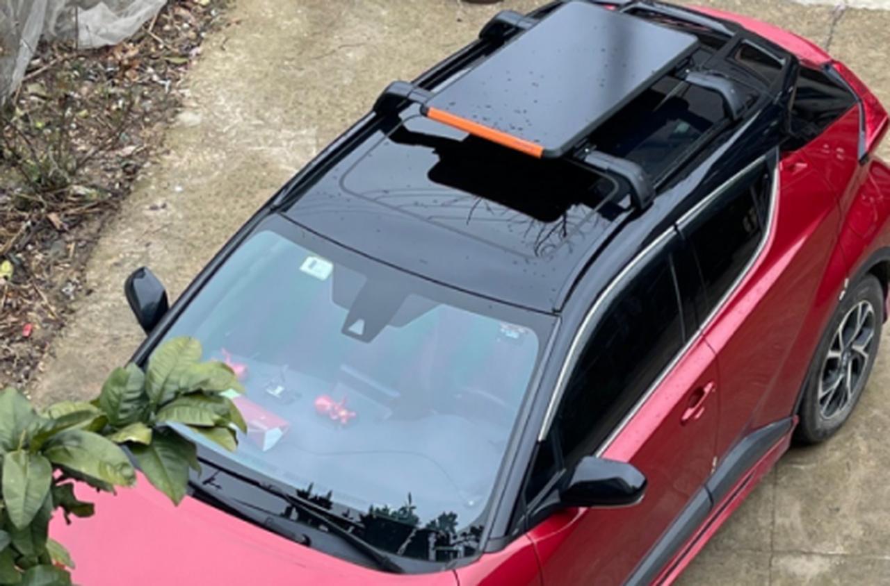 画像: ジャクリが固定式ソーラーパネルを発売開始。車載すれば走行中でも充電可能に - スマートモビリティJP