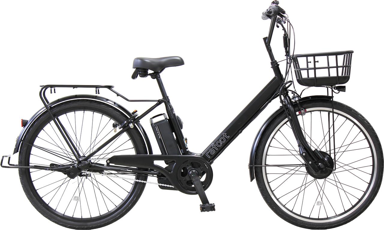 画像3: 回生充電で最大1000km走れる電動アシスト自転車「rafoot（ラフート）」、ビックカメラで新色ブラックモデルを先行発売。エアレスタイヤ採用のシティサイクル