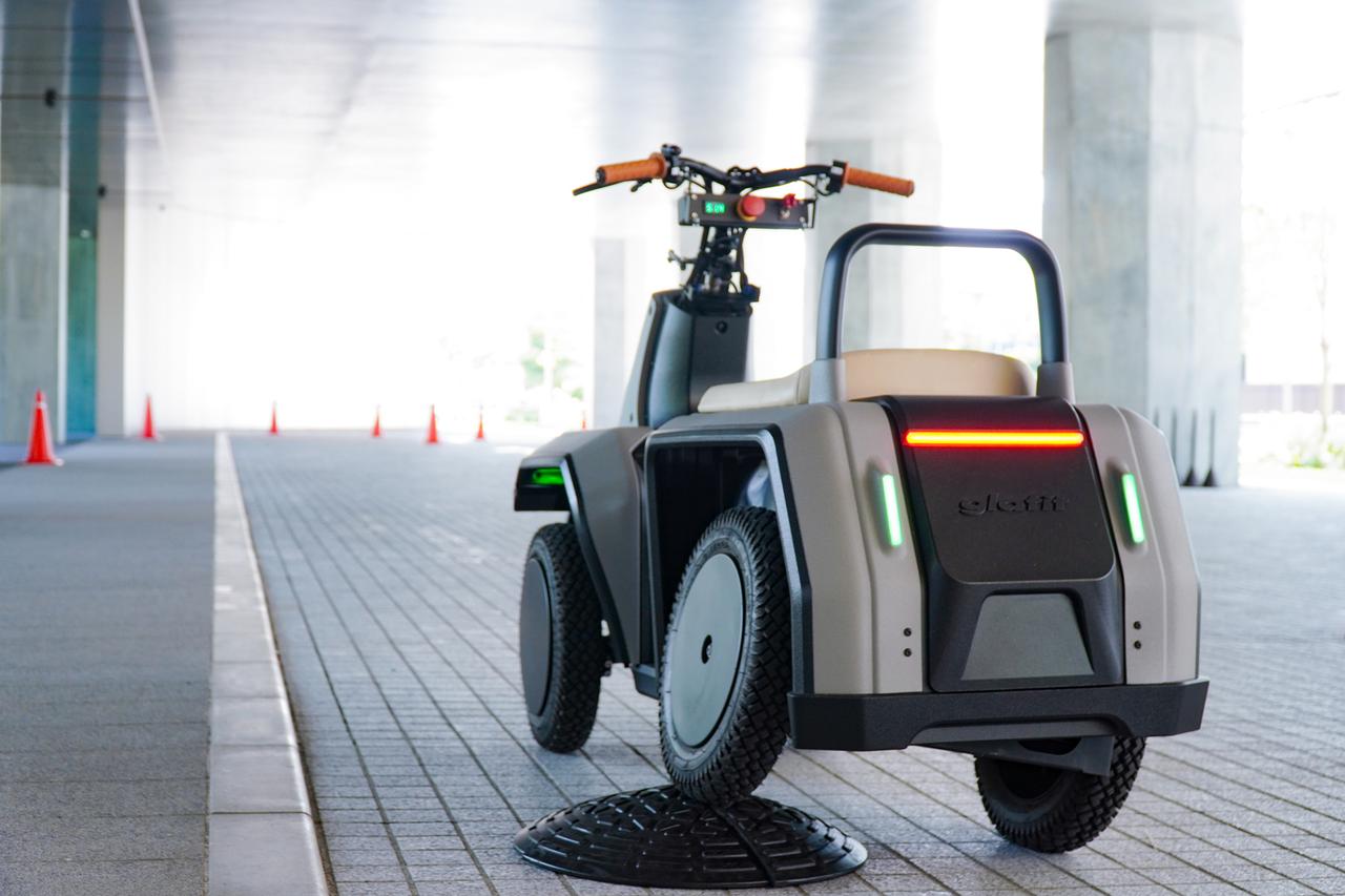 画像: リーンステア機構搭載により、高い走行安定性が確保されている。