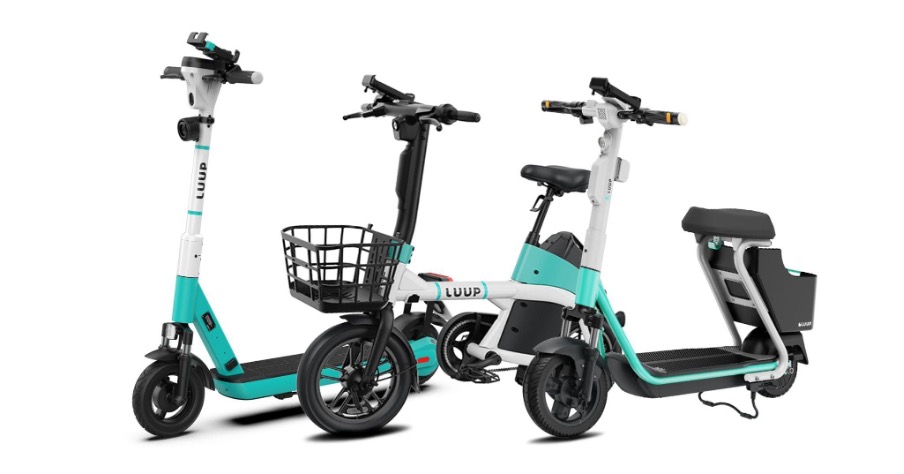 画像: 今後は電動キックボード、電動アシスト自転車、電動シートボードの3モデルで展開されることになる。