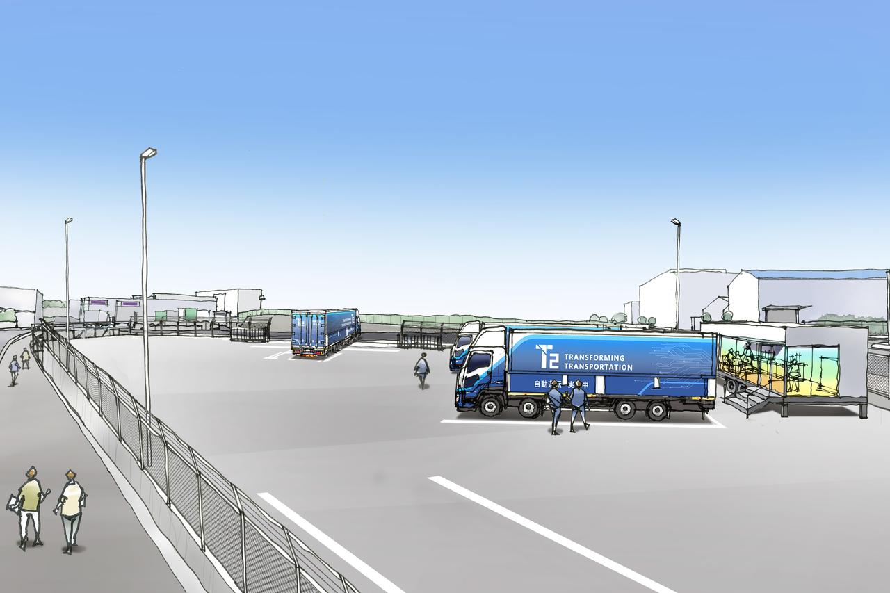 画像: 切替拠点のイメージ。