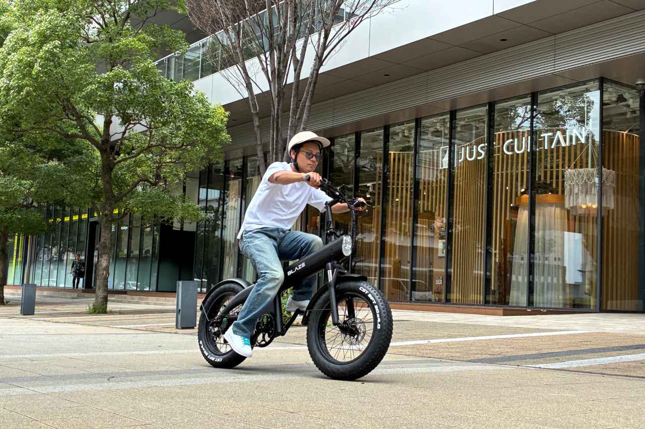 画像: ブレイズ、新型ファットバイク「STYLE e-BIKE」を楽天ショップで販売開始 - スマートモビリティJP