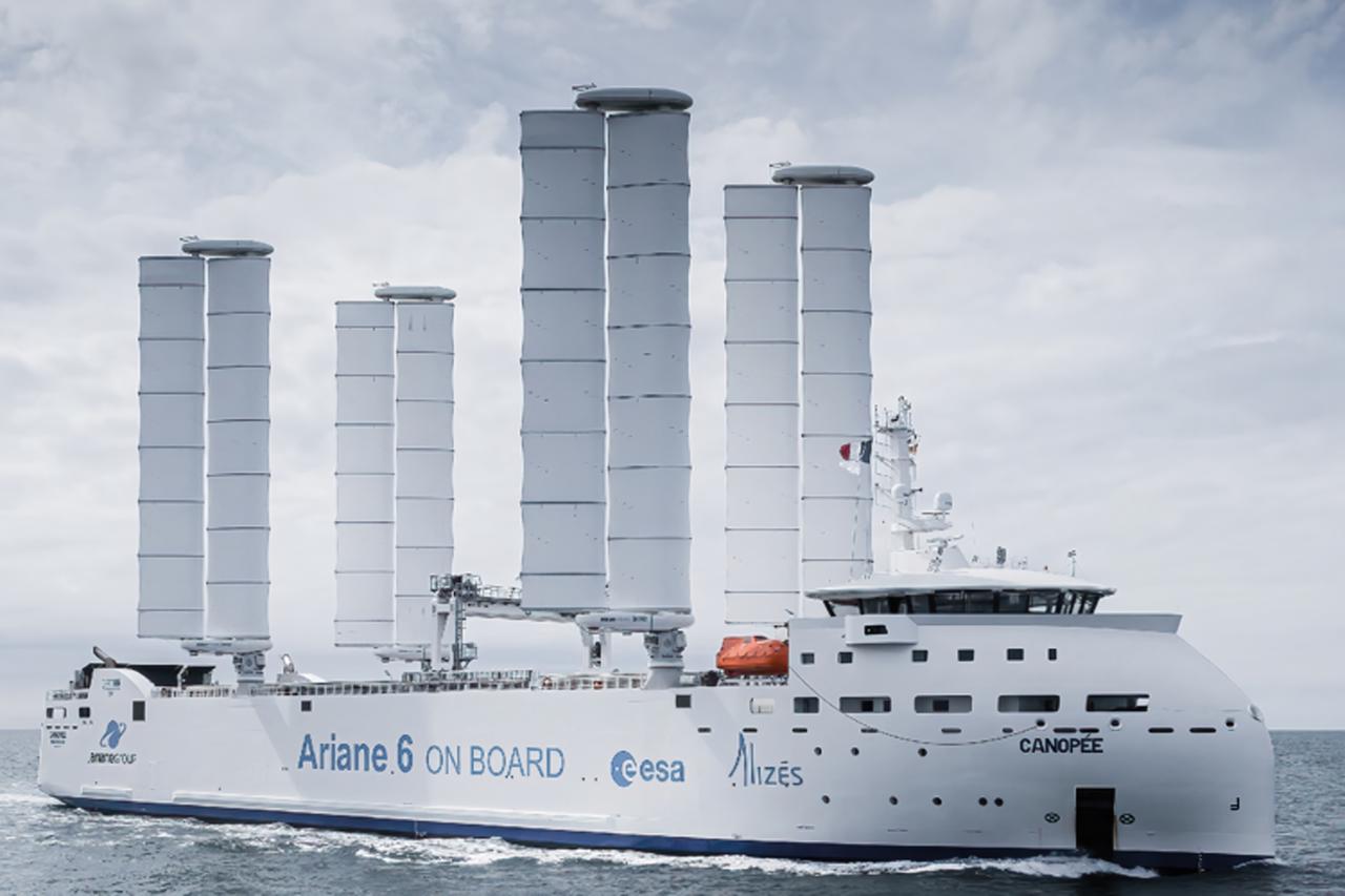 画像: エンジン×風力の最新型ハイブリッド帆船、フランスのカノペが帆走で最大13.7ノット&省エネを実現 - スマートモビリティJP