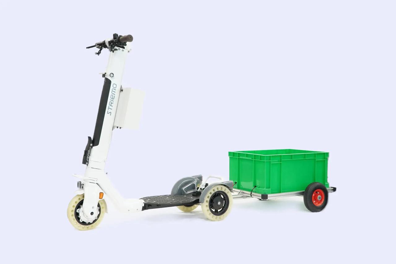 画像: 業務用！ 3輪電動キックボードのストリーモ、運搬能力をアップさせるパッケージで販売開始 - スマートモビリティJP