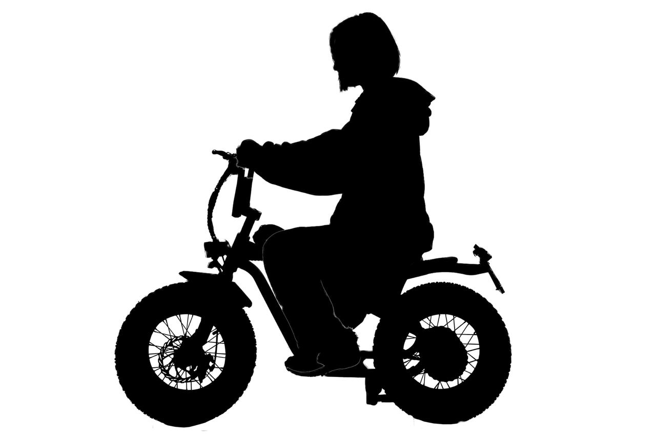 画像: 低いサドル×軽量コンパクトな車体により、取り回しやすいモデルとなっている。