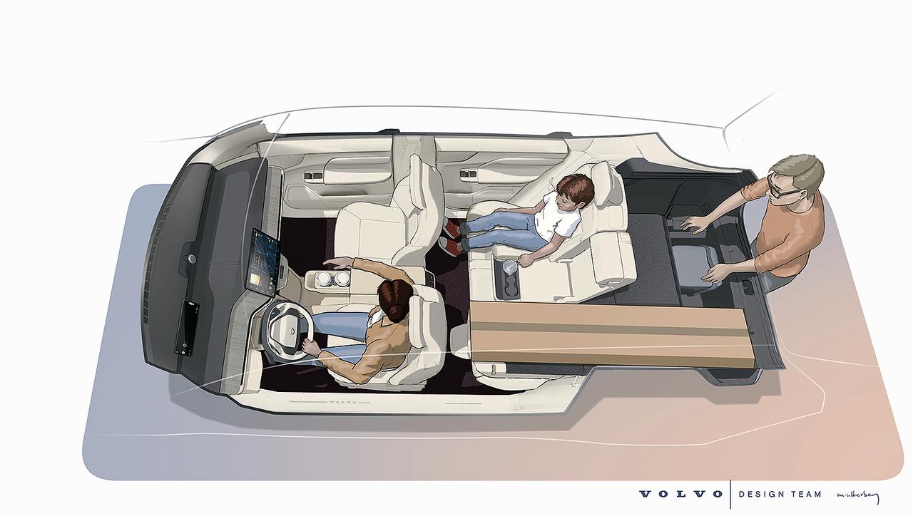 画像 : 9番目の画像 - ボルボ EX60／EX60 クロスカントリー - スマートモビリティJP