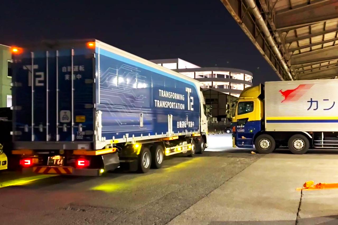 画像 : 2番目の画像 - 関東ー関西間を1日1往復する自動運転実証の様子 - スマートモビリティJP