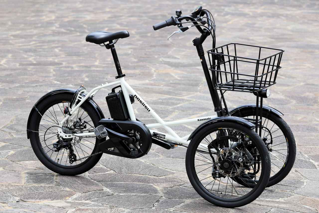 画像1: Kawasaki noslisu 2025年モデルシート高：745mm-905mm 車両重量：31.4kg 税込価格：39万8200円