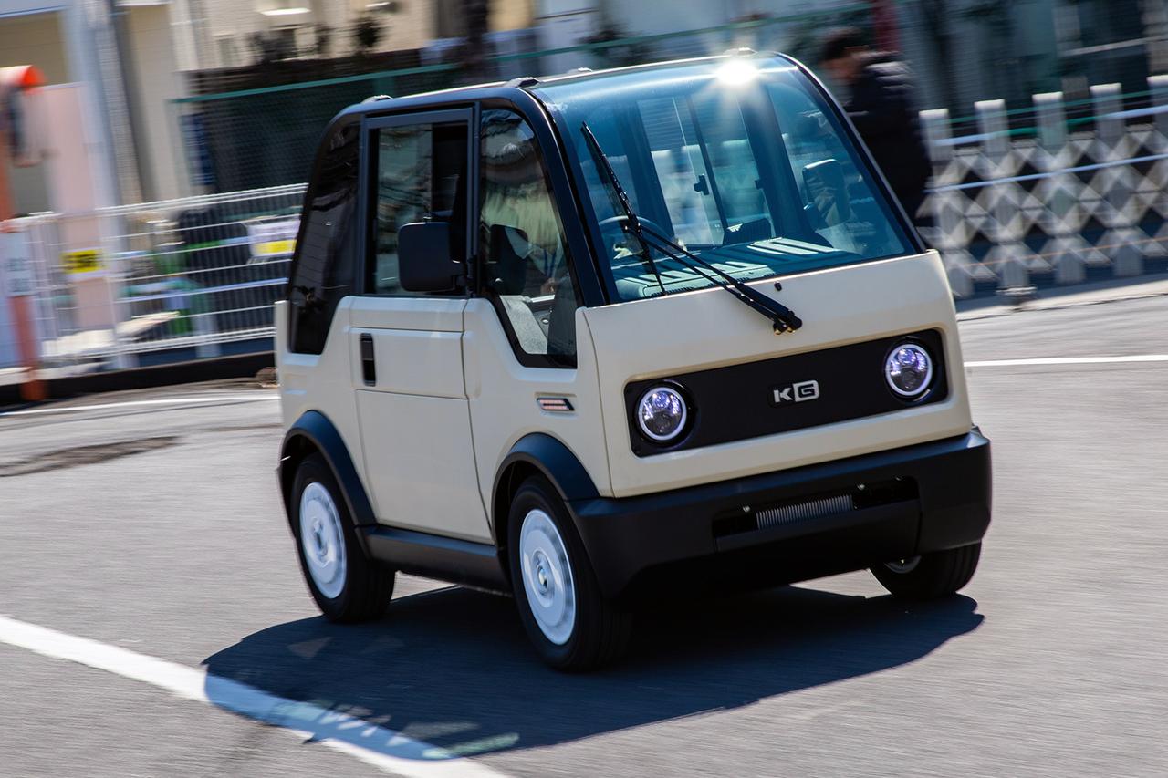 画像: 【動画】KGモーターズの小型EV「mibot」に先行試乗。小さいのに実用性が高い、110万円のひとり乗り原付ミニカー - スマートモビリティJP