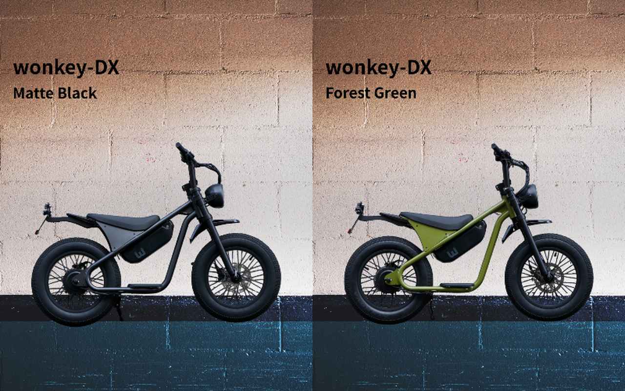 画像: 車体カラーは「Matte Black（マットブラック）」と「Forest Green（フォレストグリーン）」の2色をラインナップ。