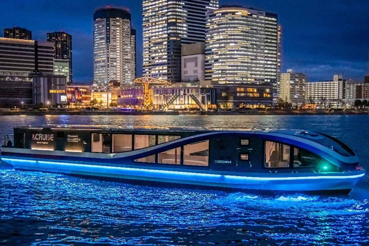 画像: 三井不動産がフル電動旅客船2隻による定期航路を開設。2026年4月、日本橋-豊洲間で運航開始 - スマートモビリティJP
