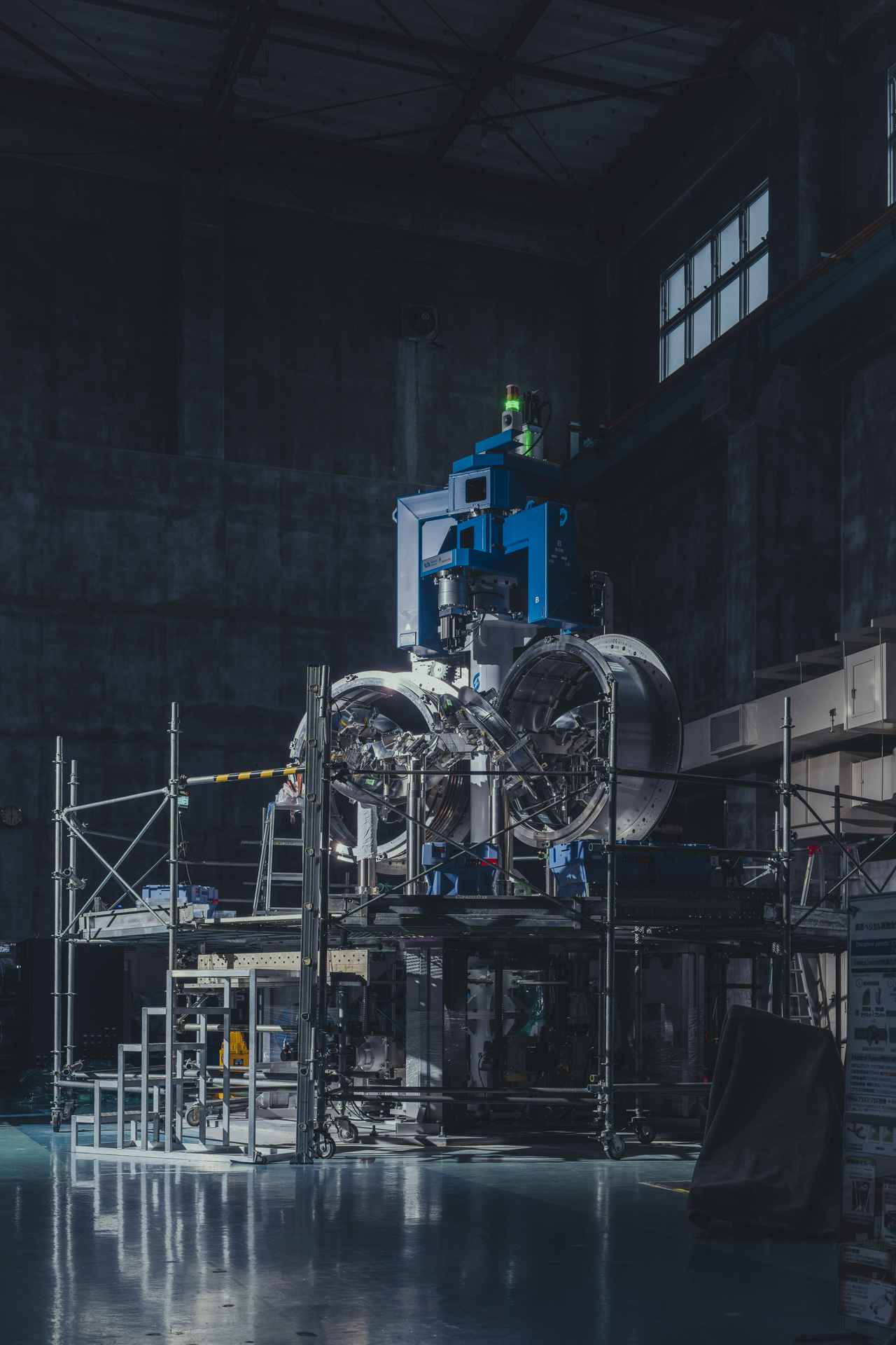 画像: 建設中のHelix HARUKA(最終実証装置)の様子。