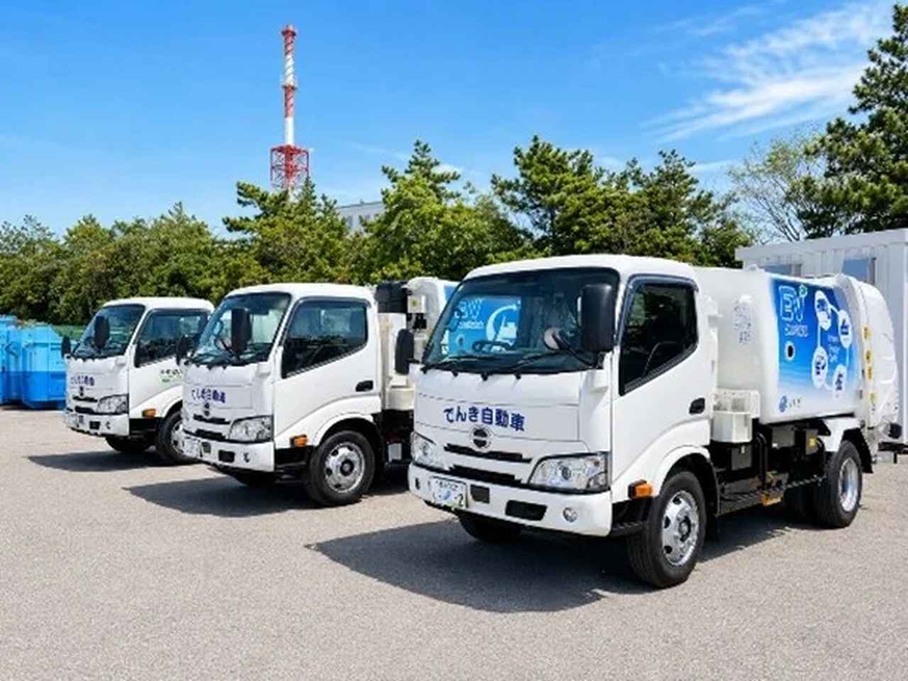 画像: バッテリー交換式EVのパッカー。専用ステーションでバッテリーを交換する。