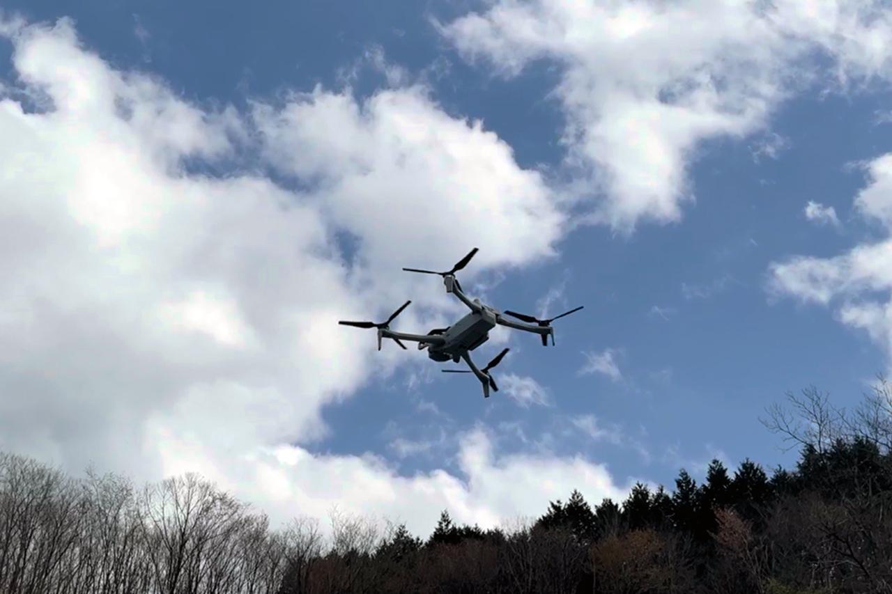 画像 : 1番目の画像 - KDDIのドローン - スマートモビリティJP