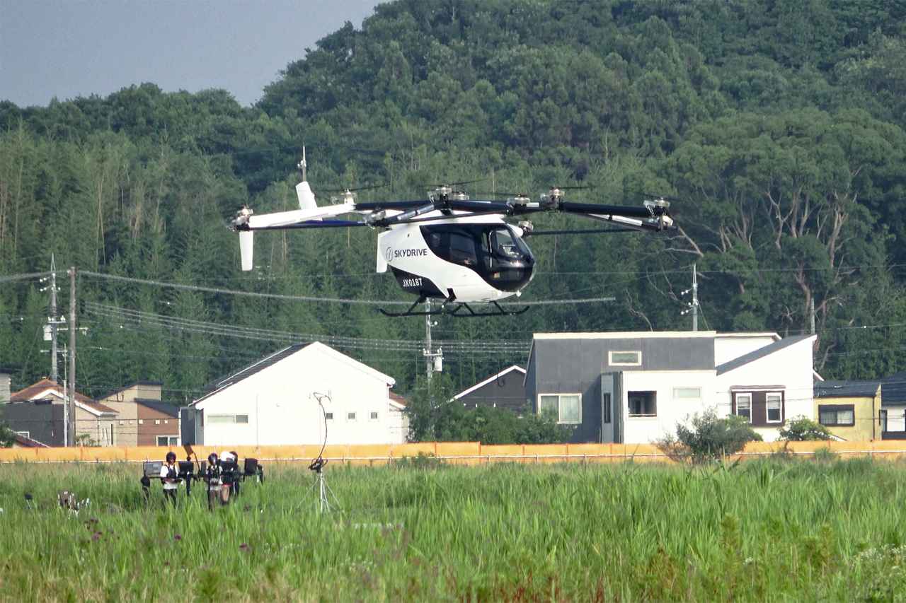 画像: スカイドライブの空飛ぶクルマ、累計300フライトを無事故で完了。2028年の商用化に向け安全運航を実証 - スマートモビリティJP