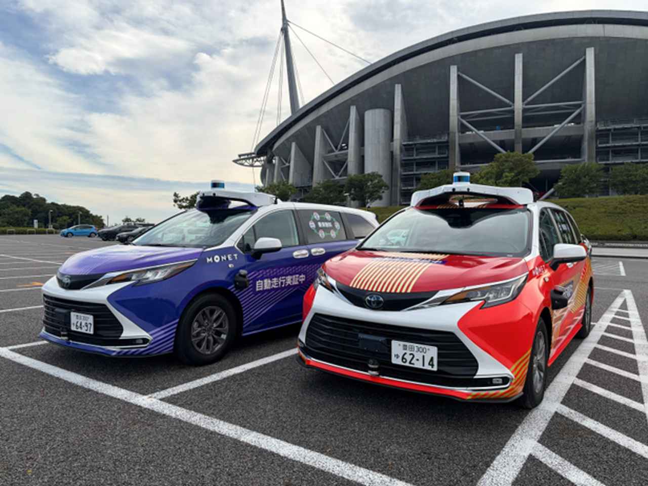 画像 : 2番目の画像 - 【画像2枚】トヨタ「シエナ」「e-Palette」をベースに改造した自動運転車両 - スマートモビリティJP