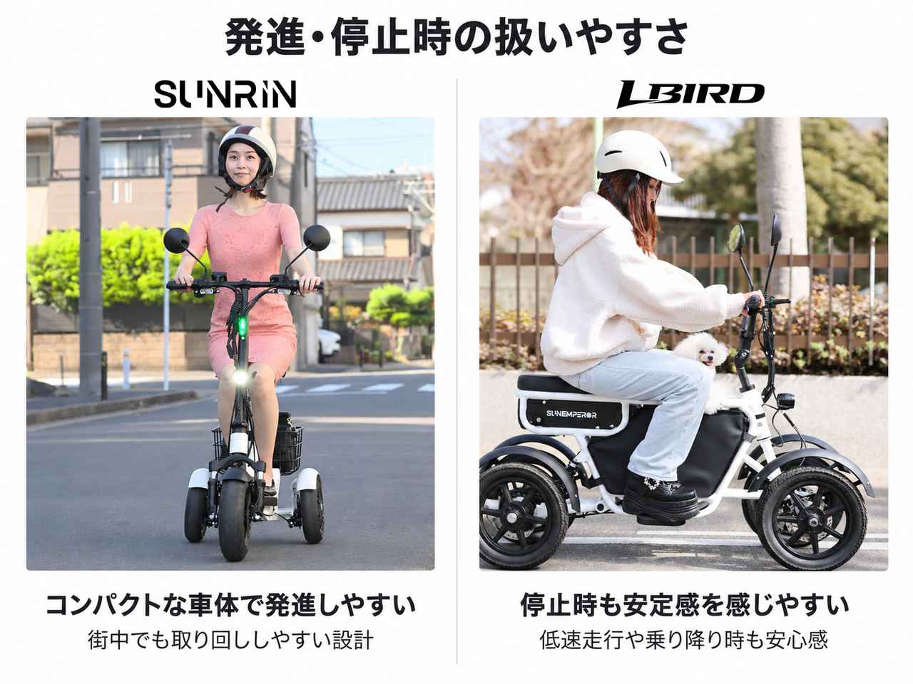 画像 : 6番目の画像 - 【画像8枚】サンエンペラー「SUNRIN」と「LBIRD」 - スマートモビリティJP