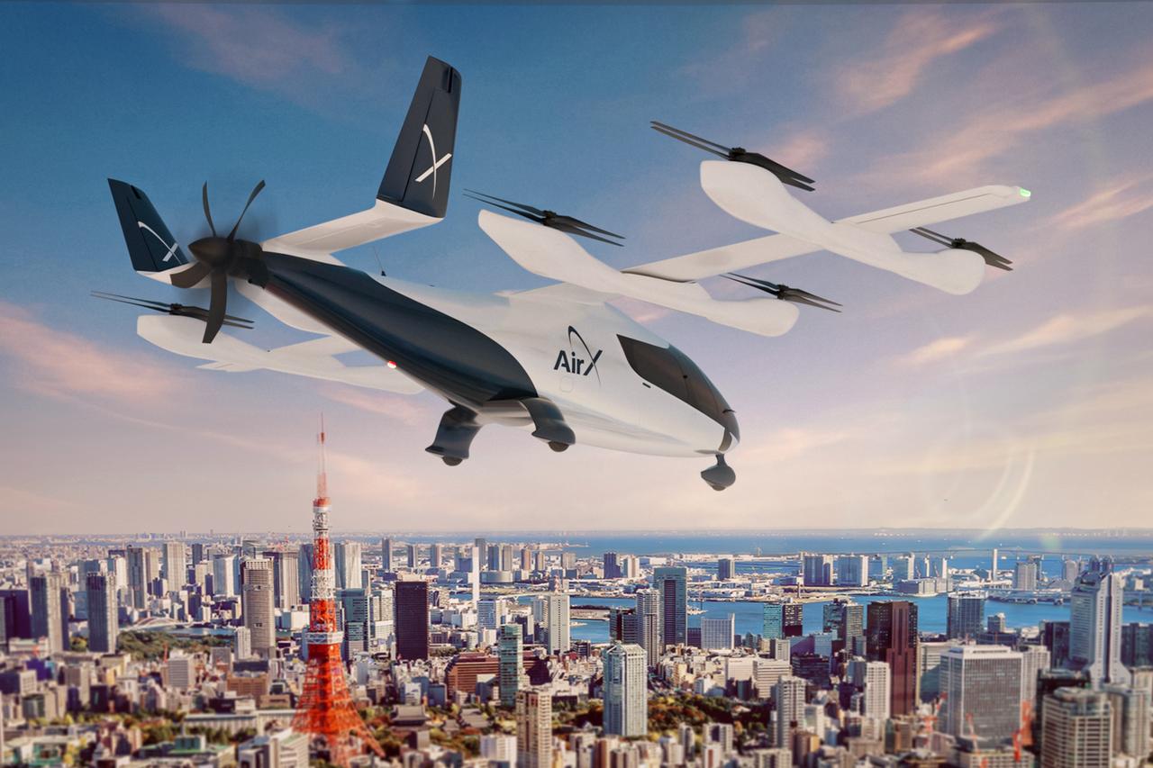 画像: エンブラエル傘下の空飛ぶクルマメーカー「Eve Air Mobility」の機体を導入する予定だ。