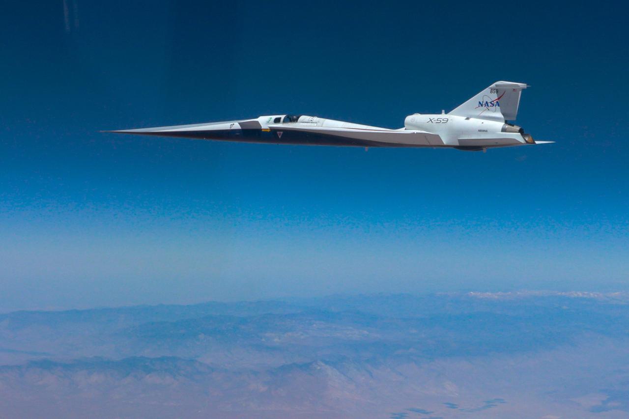 画像 : 2番目の画像 - 【画像4枚】NASA「X-59」 - スマートモビリティJP