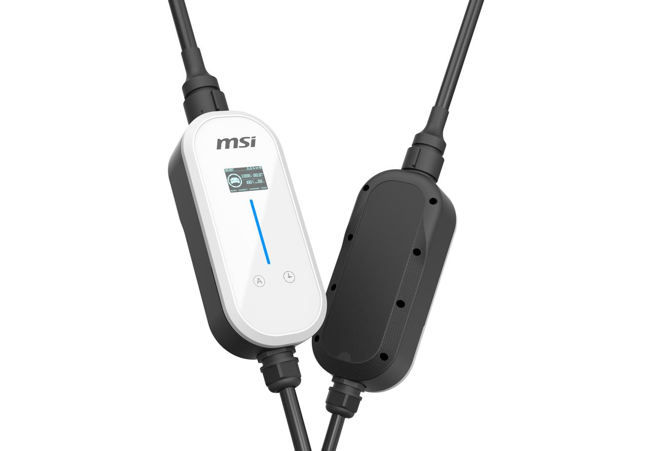 画像 : 2番目の画像 - MSI　ポータブルEV充電器「EZgo」 - スマートモビリティJP