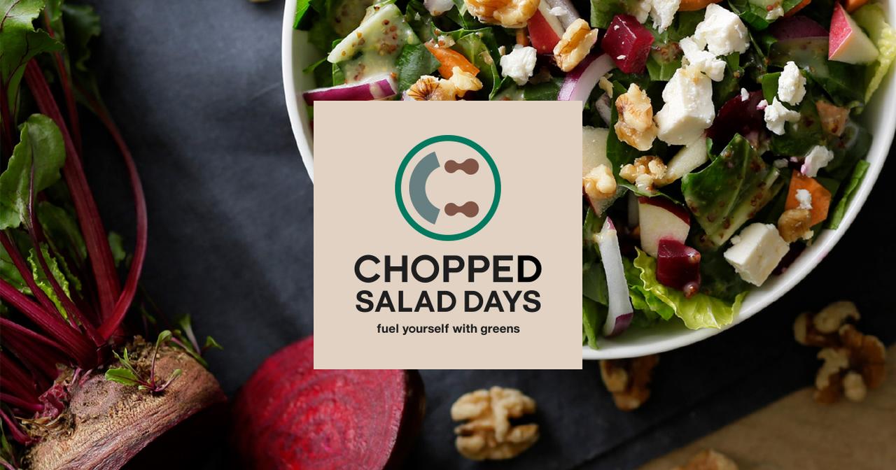 画像: CHOPPED SALAD DAY | fuel yourself with greens