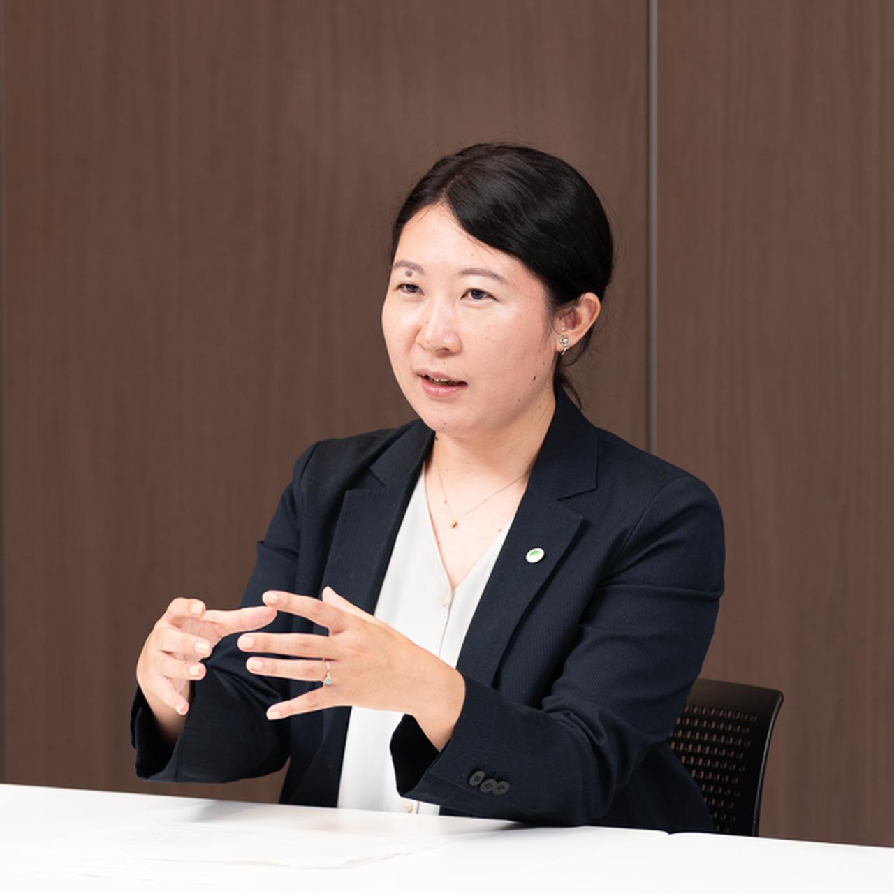 画像: 滝川絵里氏（日立 クラウドサービスプラットフォームビジネスユニット 生成AIアプリケーション＆共通基盤室（日本） PJ推進部 担当部長）
