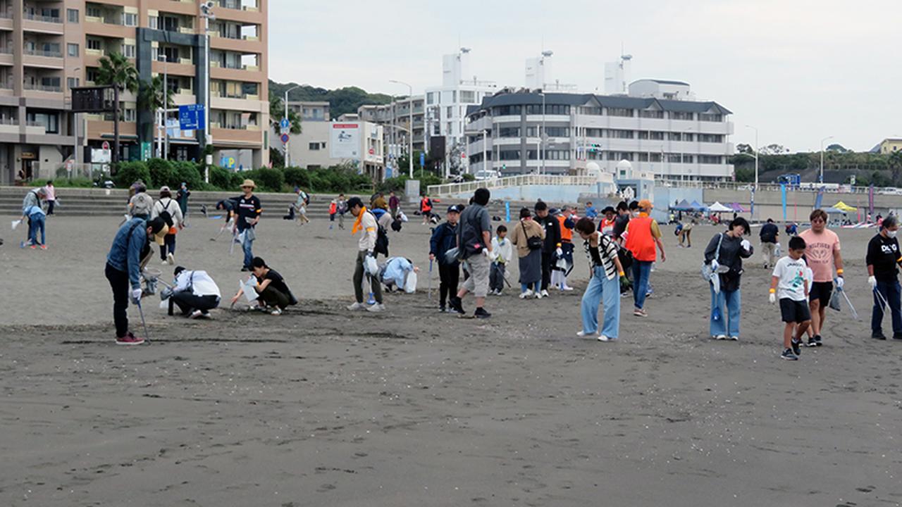 画像: 清掃活動スタート！