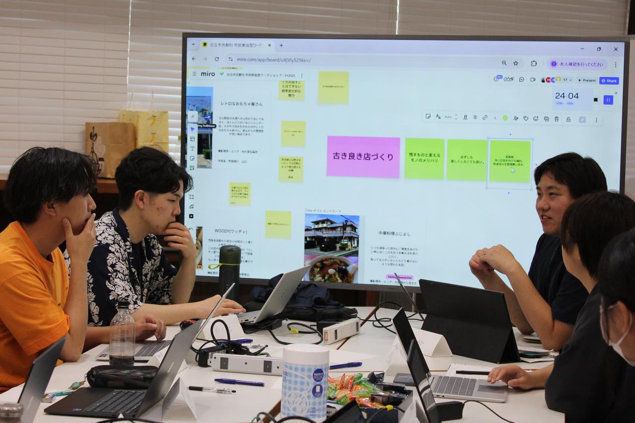 画像3: 2040年の日立市の暮らしを描く【第1回ワークショップレポート】
~行政・企業・市民が一体となって生活者の視点で暮らしの在り方を検討!~