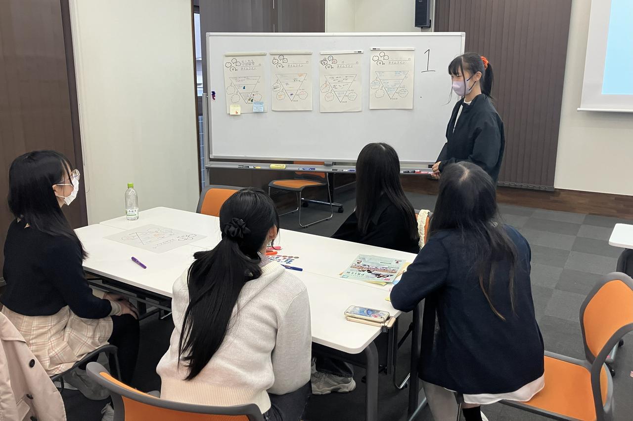 画像: キャリアプラン発表の様子