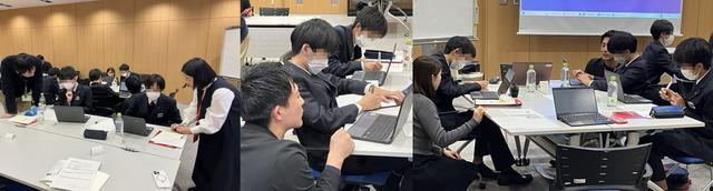 画像: 業務体験の様子