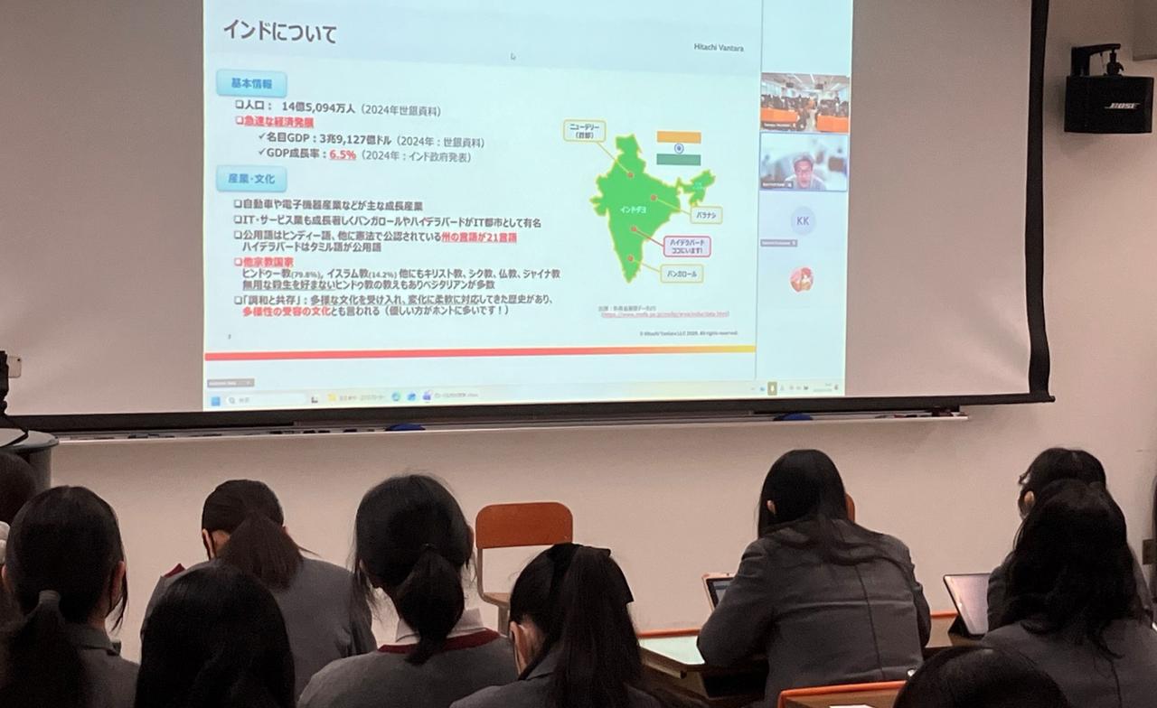 画像: 実際のインドについて現地駐在員が説明