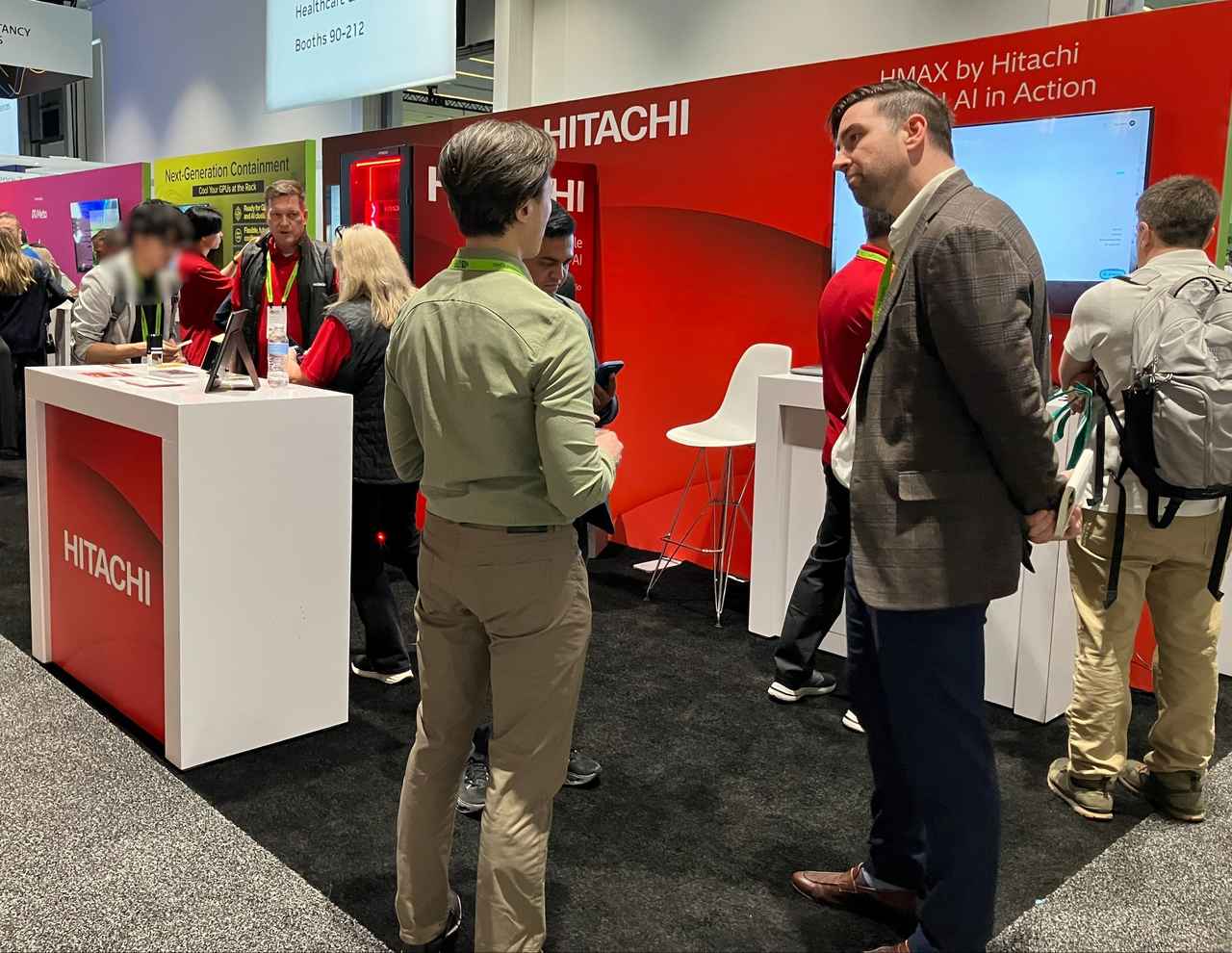 画像: 日立の展示