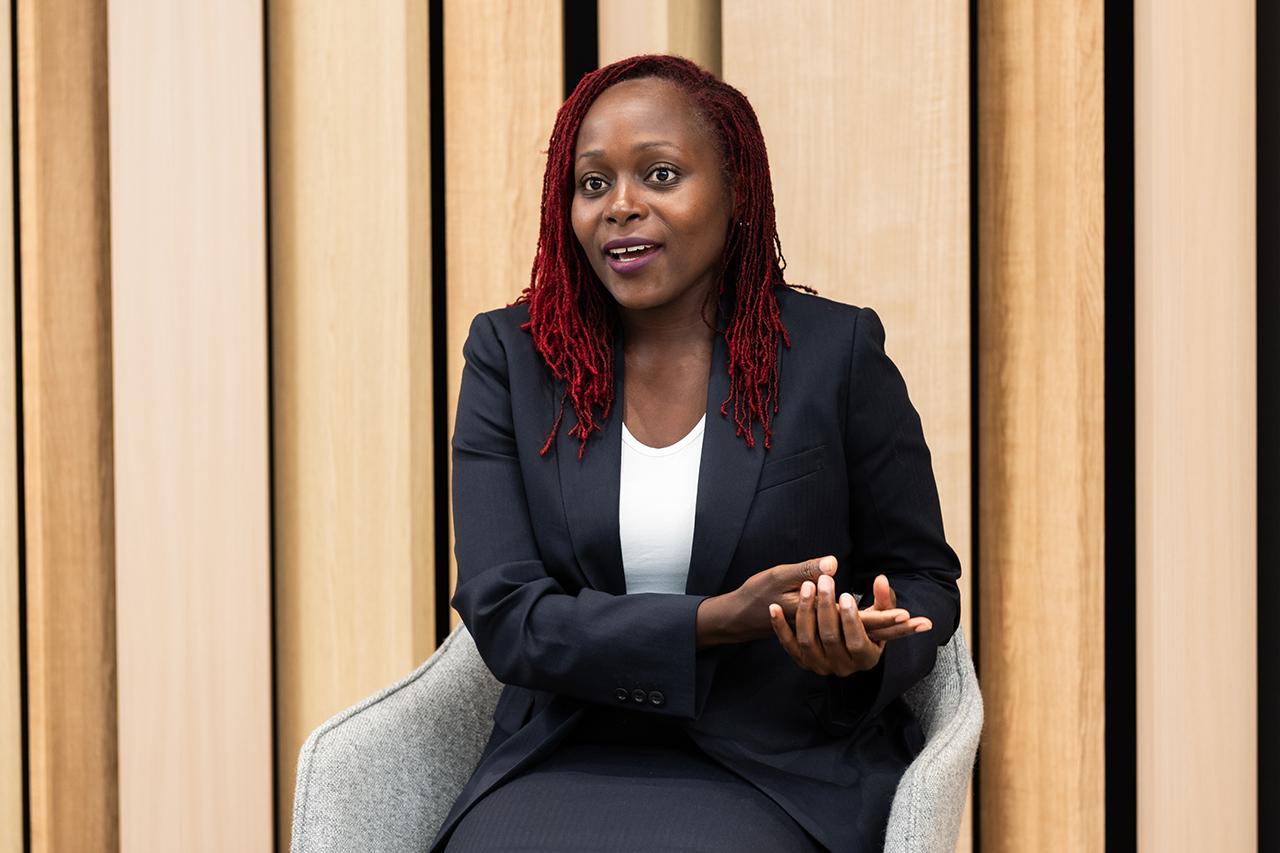 画像: Harriet, who moved from Kenya to Japan and works as a researcher