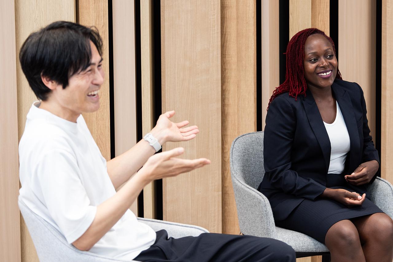 画像: Yamada says, "Without Harriet's participation, this project wouldn't have been possible"