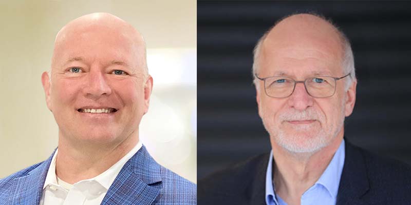 画像: Project co‑leaders John Dyck (left) and Thomas Hahn (right).