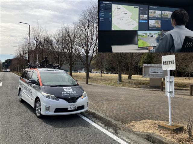 画像: Figure 2. Demonstration experiment using an autonomous vehicle
