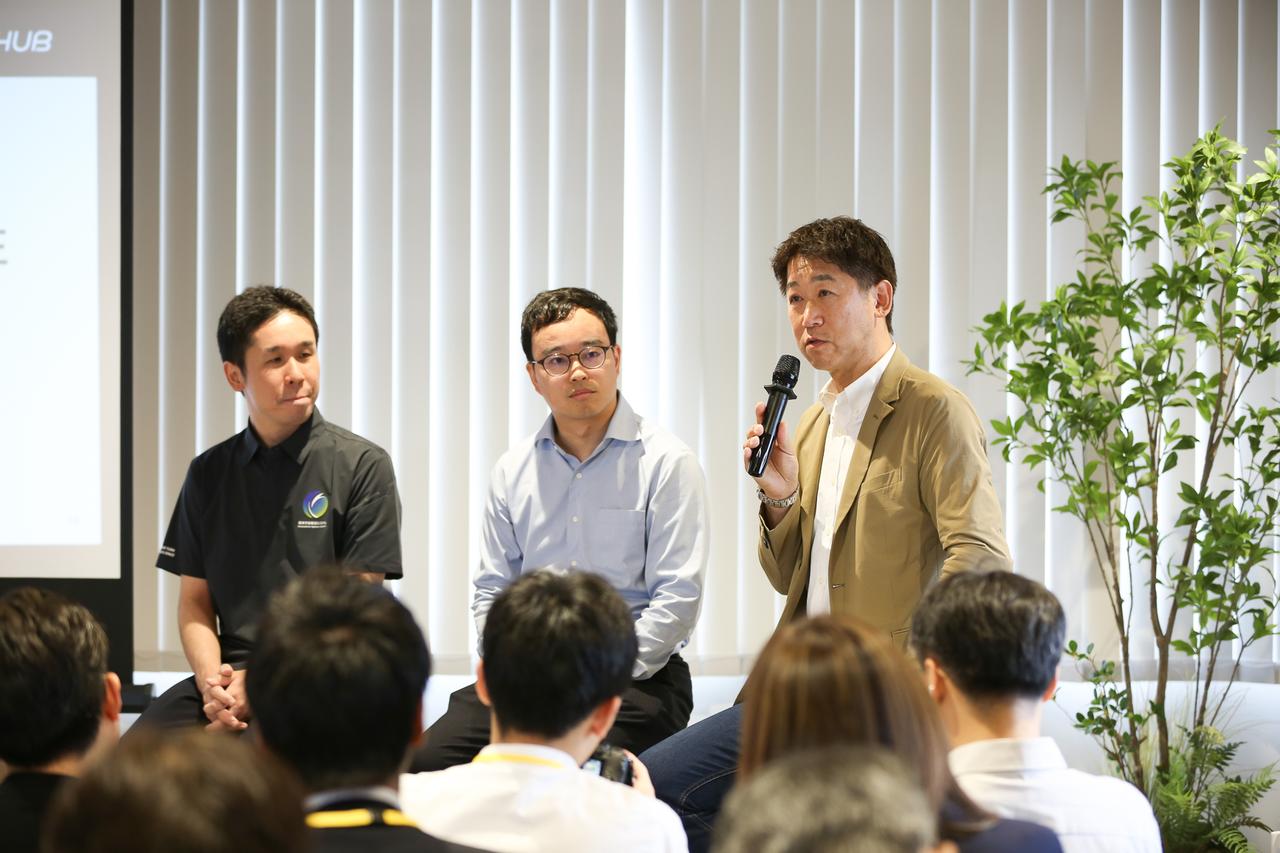 画像: (左から)森實 将さん、中尾 太一さん、下瀬 滋さん